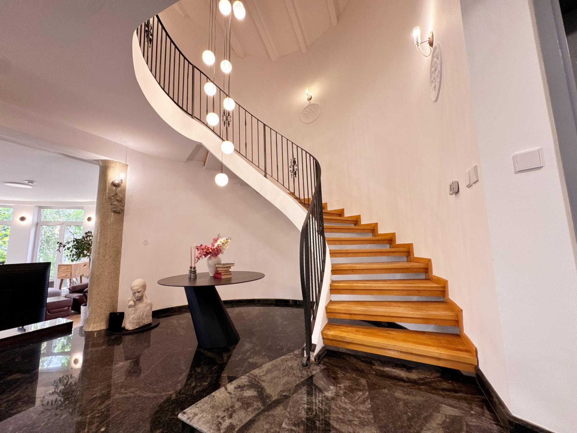 Interior staircase